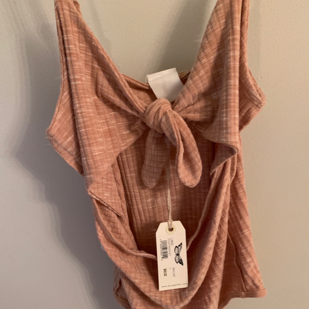 Butterfly beach cutout body suit!